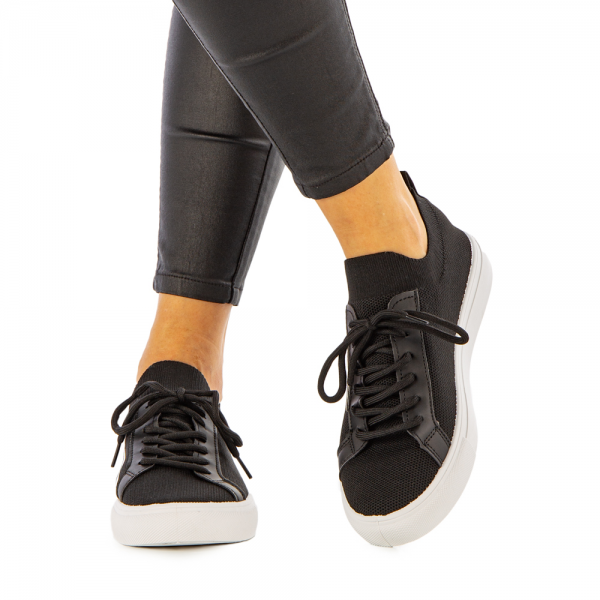 Γυναικεία αθλητικά παπούτσια  Nyla μαύρα, 3 - Kalapod.gr